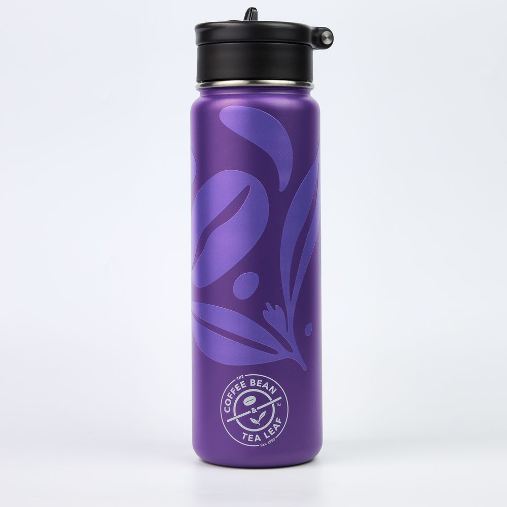24 oz Grip Water Bottle, Purple (F23)