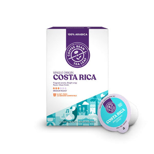 Costa Rica Single Origin Coffee K-Cups (Medium Roast, 10ct)