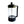 Load image into Gallery viewer, Clear French Press with Black Handle - The Bodum Brazil French Press 8 Cup Coffee Maker at The Coffee Bean &amp; Tea Leaf 34 fl oz 1l

