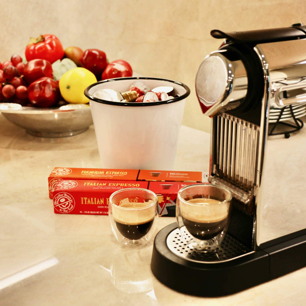 Nespresso OriginalLine Compatible Italian Espresso Capsule Pods