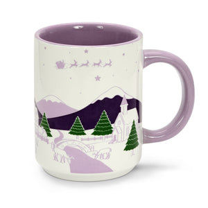 14oz Ceramic Mug (Christmas Themed Landscape)