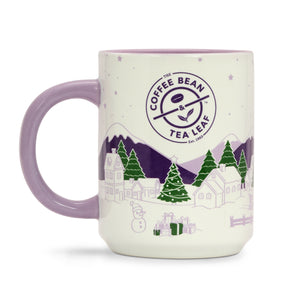 14oz Ceramic Mug (Christmas Themed Landscape)