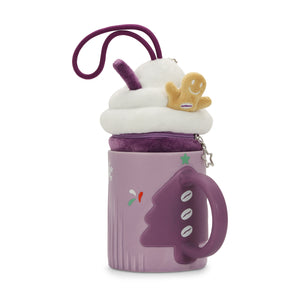 15oz Ceramic Mug w/ Plush Earbuds Bag (Holiday Design)