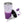 Load image into Gallery viewer, 19oz Stainless Steel Tumbler w/ Straw &amp; CBTL Cup Topper (Purple)
