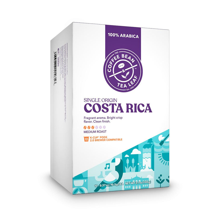 Costa Rica Single Origin Coffee K-Cups (Medium Roast, 10ct)