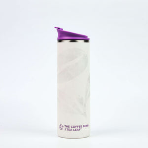 16oz Flip Top Insulated Stainless Bottle (White)