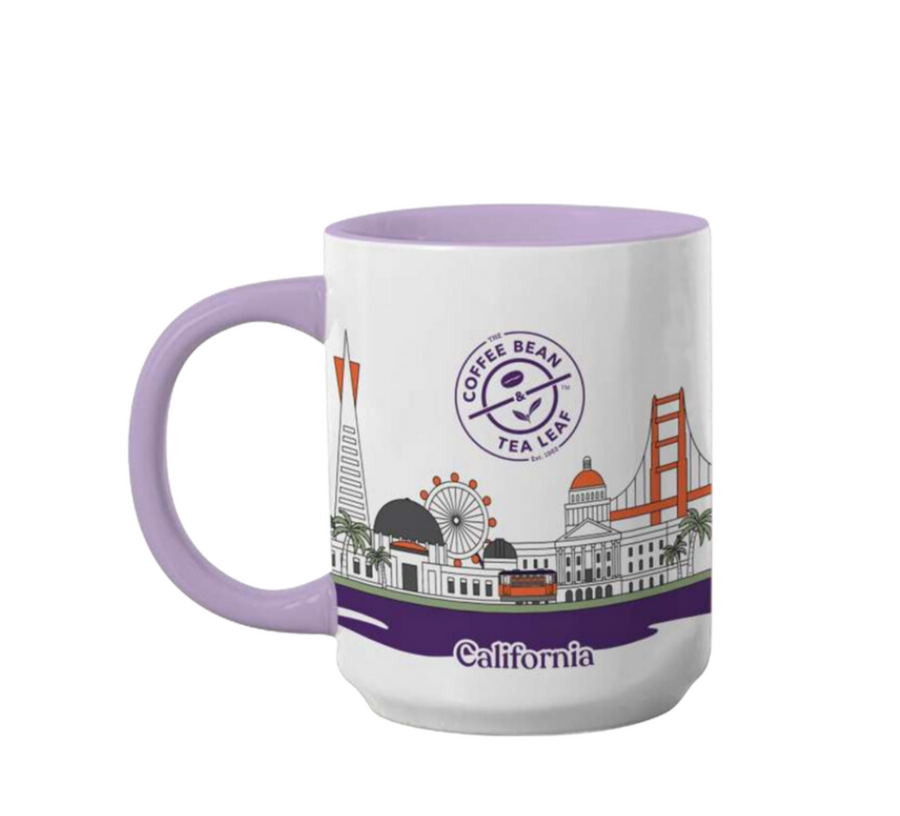 14oz Ceramic Mug (California Themed Landscape)