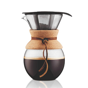 8 Cup Pour Over Coffee Maker with Cork and Reusable Filter  by The Coffee Bean & Tea Leaf front