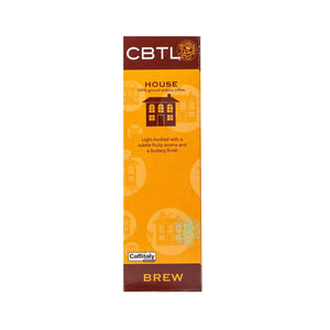 CBTL House Coffee Capsules Single Serve Pods from The Coffee Bean & Tea Leaf 10ct Box - Back