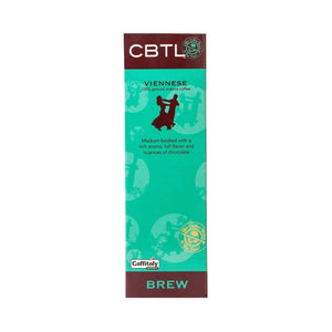 CBTL Viennese Coffee Capsules Single Serve Pods from The Coffee Bean & Tea Leaf 10ct box - Back