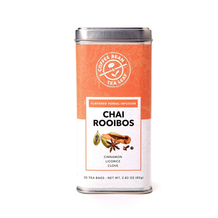 Chai Rooibos Herbal Caffeine Free Tea Bags by The Coffee Bean & Tea Leaf 20ct