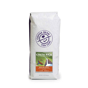 Costa Rica La Cascada Tarrazu Medium Roast Coffee whole bean 1lb bag by The Coffee Bean & Tea Leaf