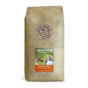 Costa Rica La Cascada Tarrazu Medium Roast Coffee ground 2lb bag by The Coffee Bean & Tea Leaf