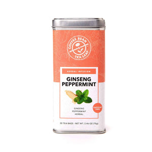 Ginseng Peppermint Herbal Tea Bag from The Coffee Bean & Tea Leaf 20ct