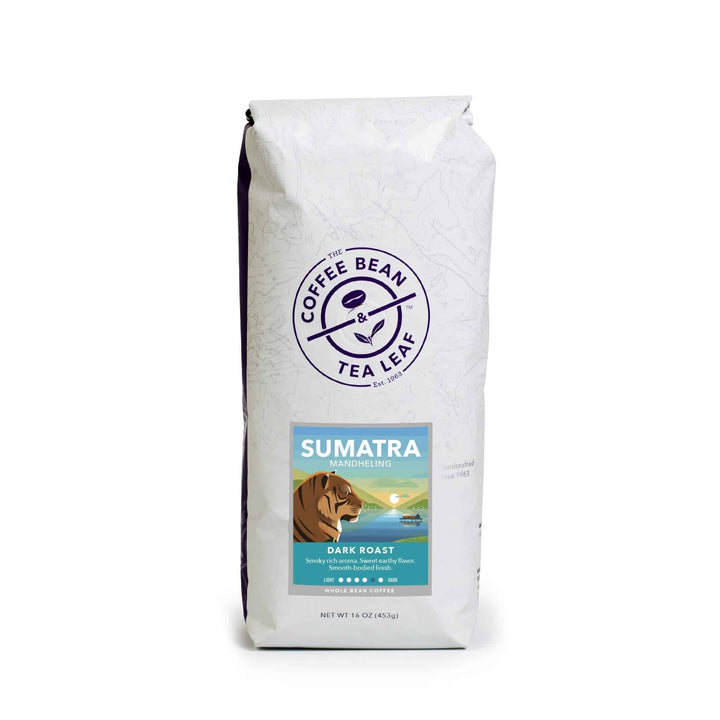 Sumatra Mandheling Dark Roast Coffee 1lb Bag Whole Bean from The Coffee Bean & Tea Leaf