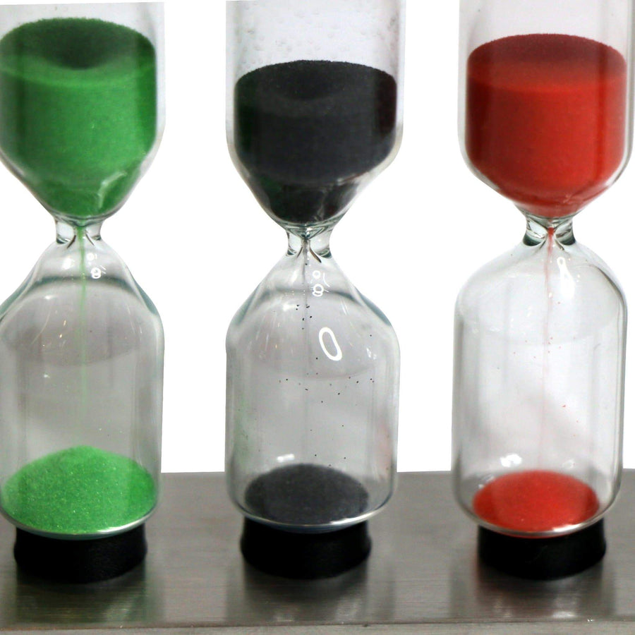 Colored Sand Tea Timers from The Coffee Bean & Tea Leaf